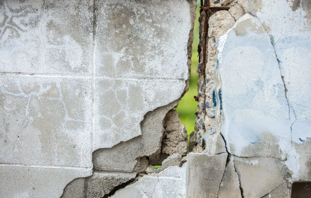 cracked wall structural repair in Oviedo, FL