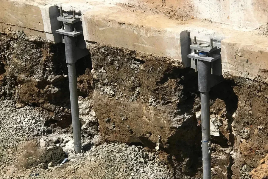 helical pier installation in Oviedo, FL