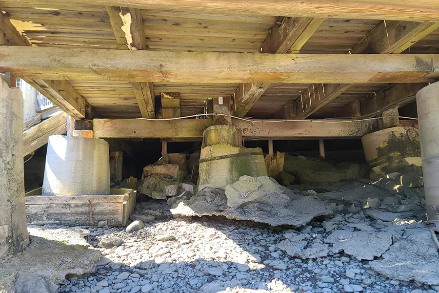 pier and beam or block and base foundation in Oviedo, FL